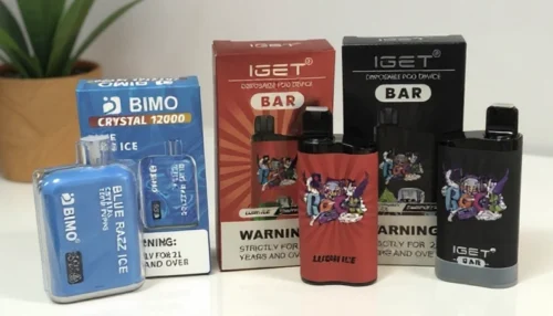 Click to view full screen IGET BAR LUSH ICE 3500 Puffs photo review