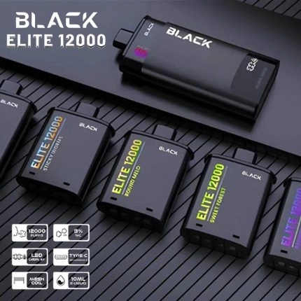 Black Elite V2 Prefilled Pod Vape Kit-Philippines Wholesale