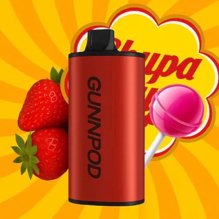 Gunnpod EVO 15k Chupa Chupa Strawberry